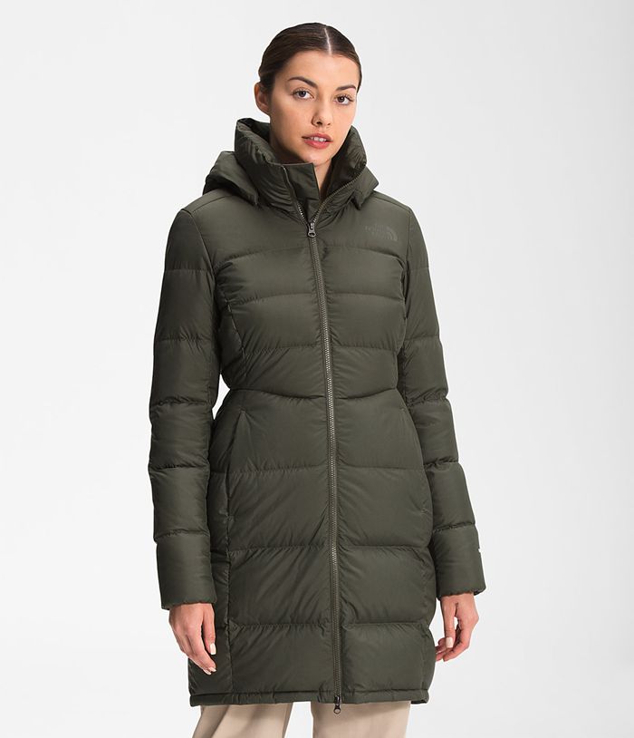 Parka The North Face Mujer Verde Oscuro Metropolis 25813OKAV